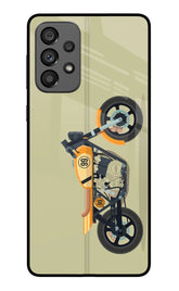 Vertical Speedster Samsung A73 5G Glass Case